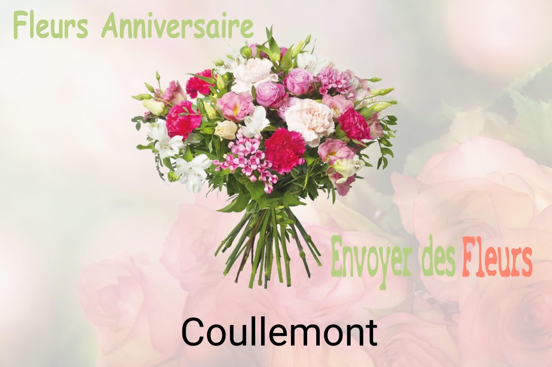 Bouquet de fleurs d’anniversaire livré à Coullemont